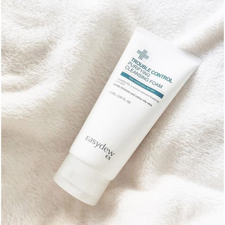 [CHÍNH HÃNG] Easydew EX Gel Rửa Mặt Ngừa Mụn Trouble Control Purifying Cleansing Foam 150ml