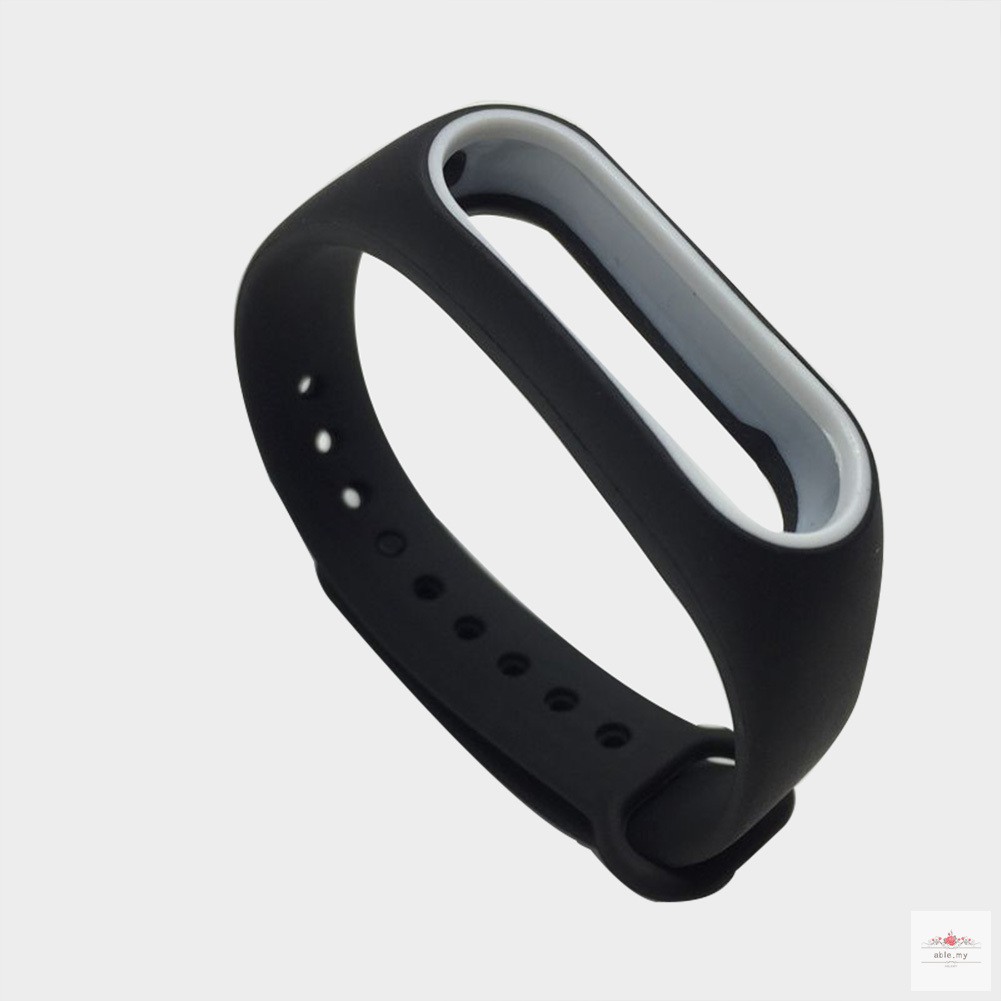 Dây Đeo Thay Thế Chất Liệu Silicon Thiết Kế Nhiều Lỗ Thời Trang Cho Xiaomi Mi Band 2