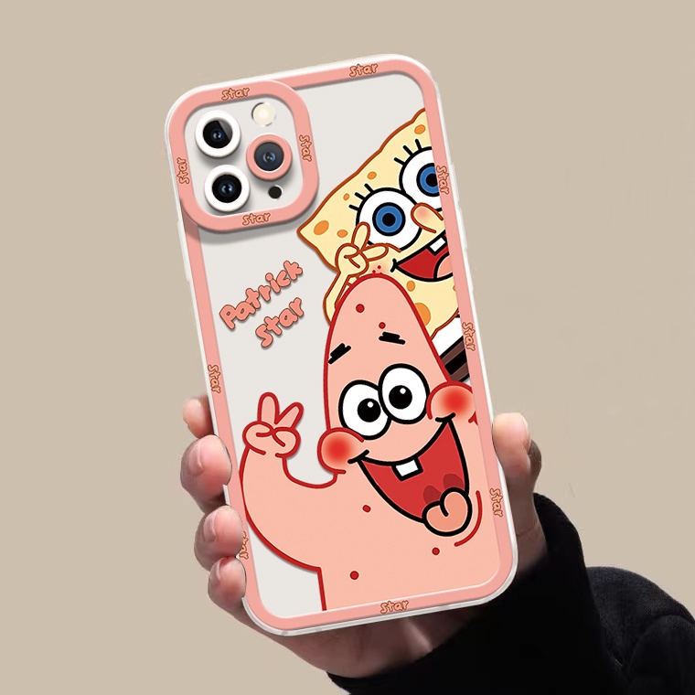 Ốp Điện Thoại Silicon TPU Mềm Trong Suốt In Họa Tiết Dễ Thương Cho IPhone 13 12 Pro Max 11 XS XR X 8 7 6S Plus