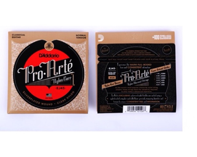 Dây đàn guitar classic D'Addario EJ45/ EJ46/ EJ49 chất lượng cao cấp