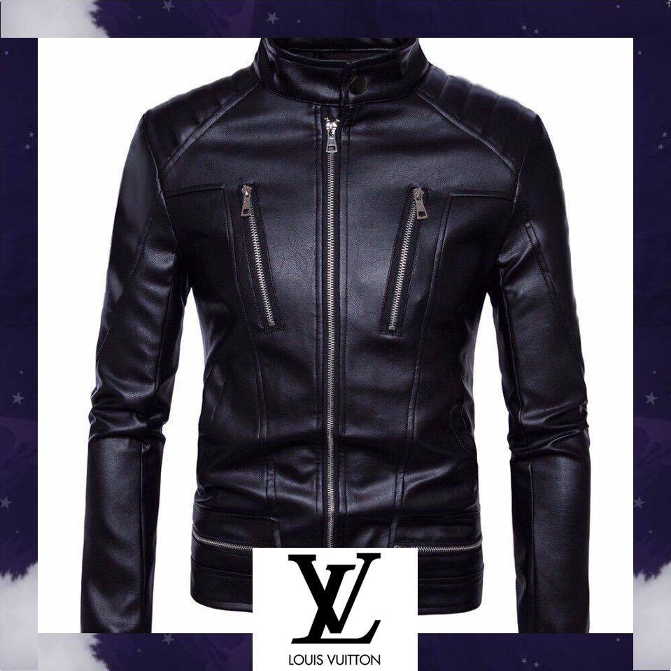 Áo Da Nam Thời Trang Cao Cấp Không Bong Tróc Nổ áo da nam thật hà nội