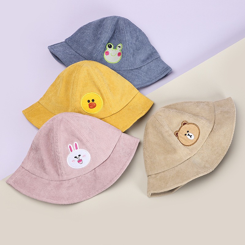 Mũ cho bé gái bé trai Lavia size từ 1 đến 7 tuổi, nón bé gái họa tiết dễ thương đáng yêu