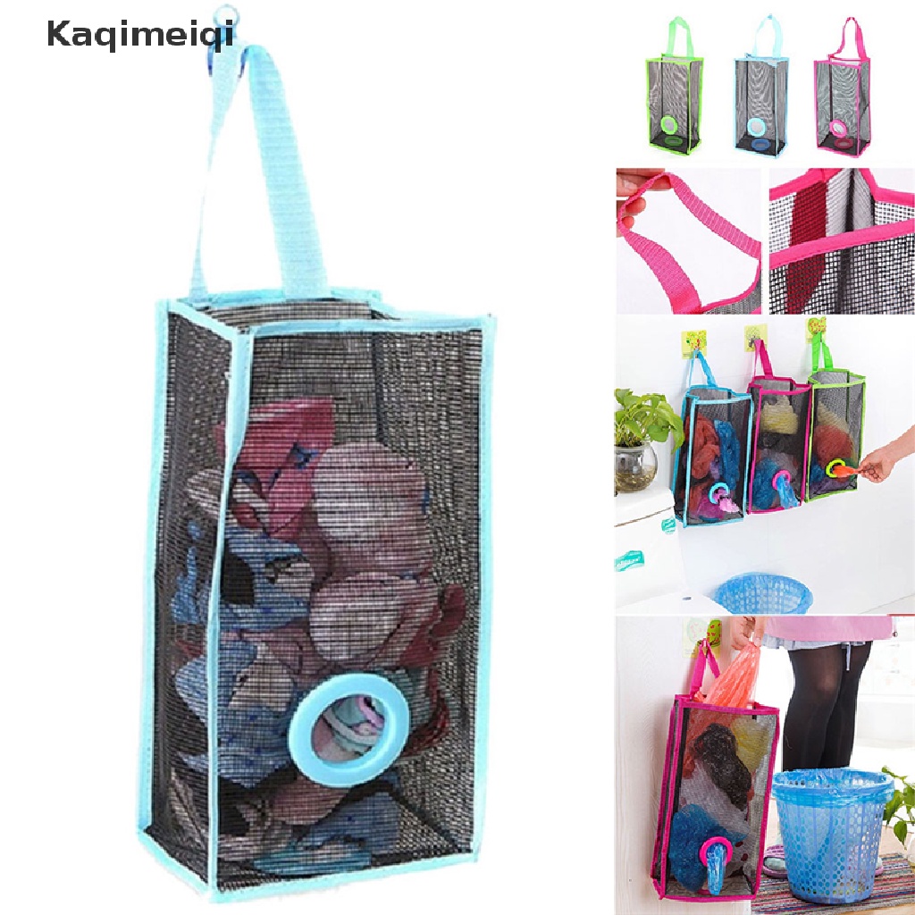 Túi đựng túi rác nhà bếp treo tường tiện lợi thời trang phong cách retro
