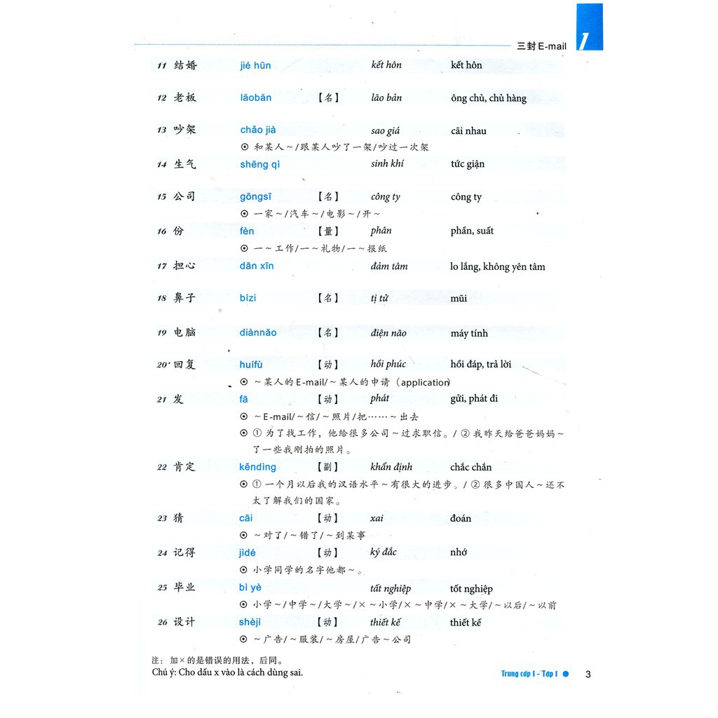 Sách - Giáo Trình Hán Ngữ BOYA Trung Cấp 1 Tập 1 Phiên Bản Mới - Dành Cho Người Học Cơ Bản Và Nâng Cao