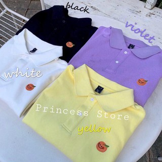Áó Thun Polo Croptop❤️FREESHIP❤️Form Rộng Có Cổ 4 Màu