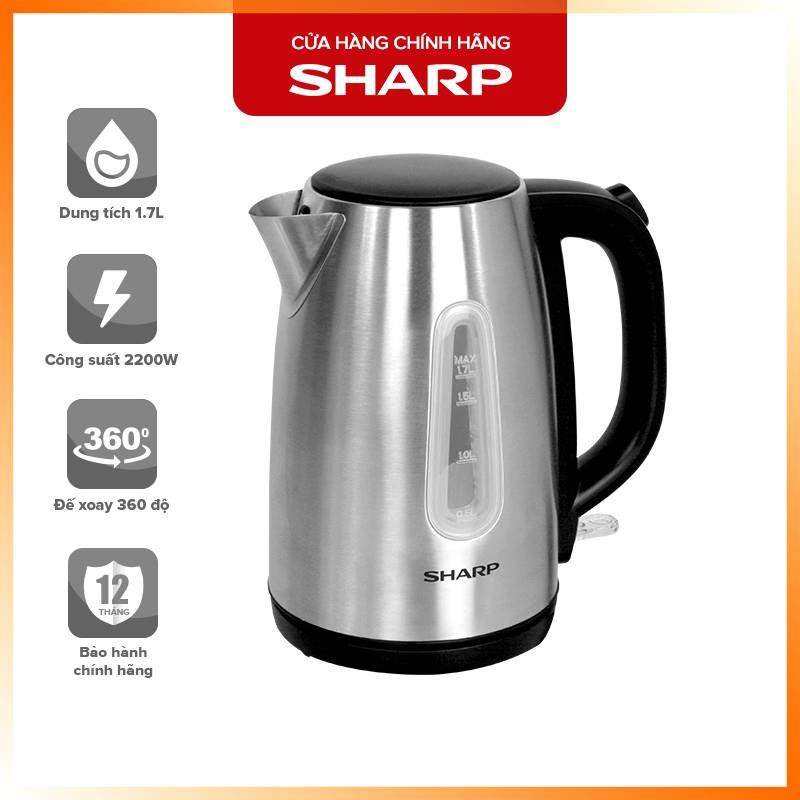 Bình Đun Siêu Tốc Sharp EKJ-17VSS-ST