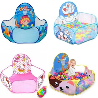 Lều bóng rổ Kitty kèm 20 bóng