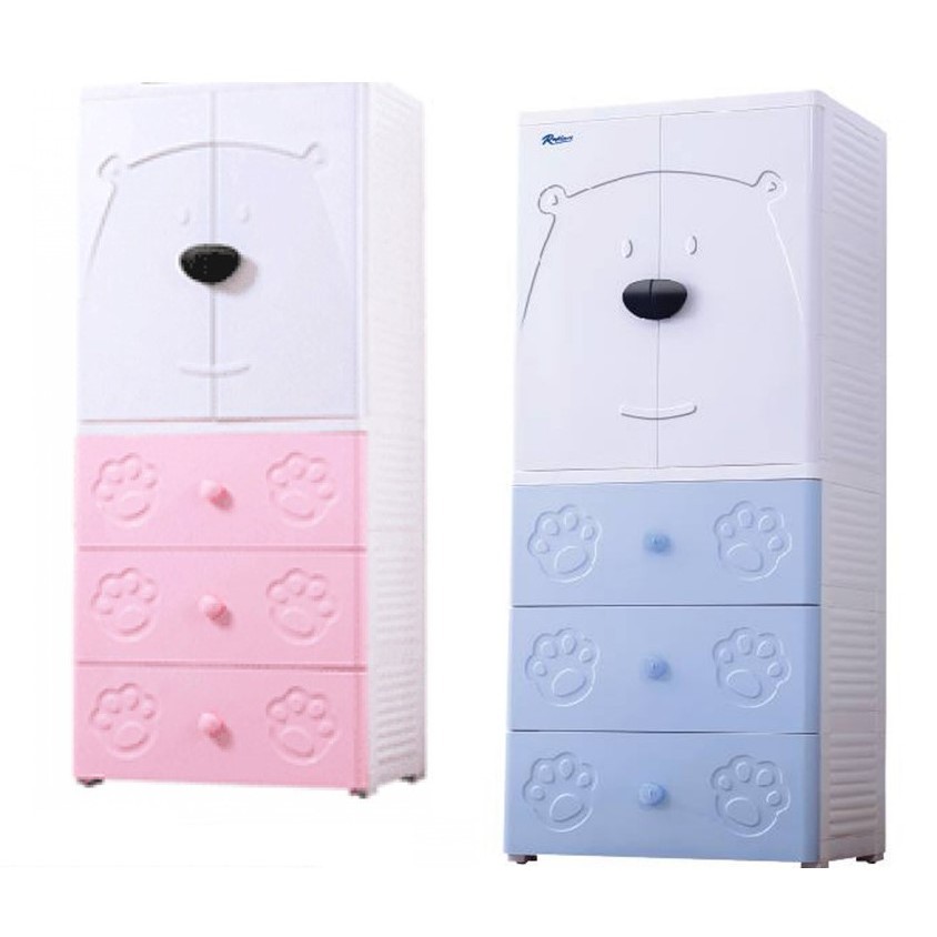 Tủ quần áo trẻ em hình gấu bear Royalcare RC01193