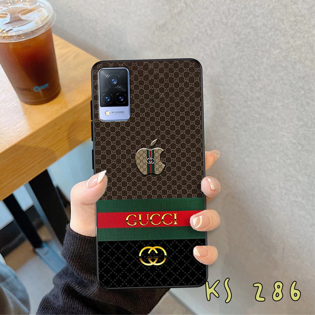 Ốp lưng Vivo V20 - Vivo V20e - Vivo V21 - Ốp in hình GÜÇÇÏ - lưng nhám viền TPU cao cấp