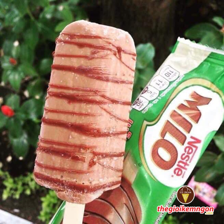 Kem socola Nestle Milo Magma Stick