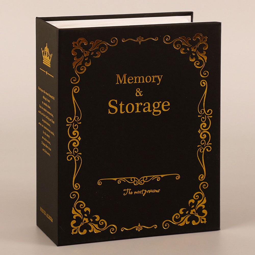 YIYU Album Ảnh 100 Ô 6 Inch Kèm Giá Đỡ Nhiều Màu Sắc Phong Cách Vintage Dùng Trang Trí Nhà Cửa