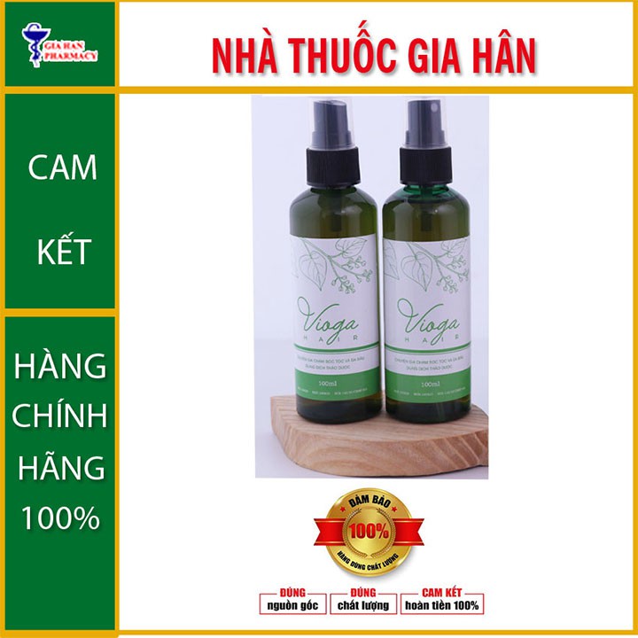 Chai xịt mọc tóc VIOGA HAIR - Phục hồi ngăn ngừa tóc xơ và rụng tóc – chai 100ml