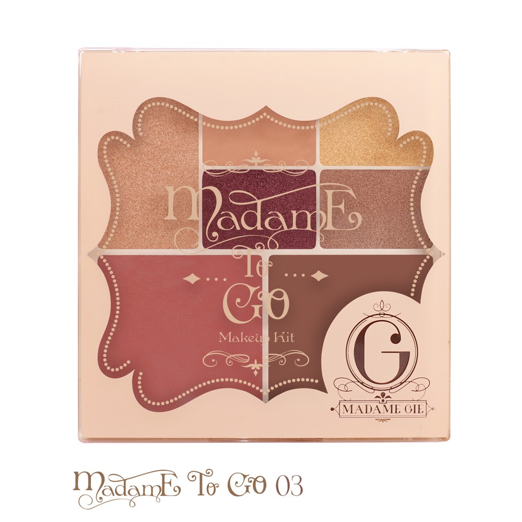 (hàng Mới Về) Bảng Phấn Mắt Madame Gie Madame To Go | BigBuy360 - bigbuy360.vn