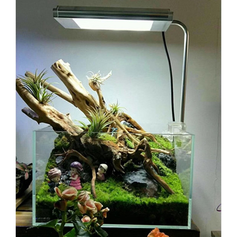 Đèn led XIMA 15W kẹp thành bể - chuyên cho bể thủy sinh - hồ bán cạn - phụ kiện cá cảnh - shopleo