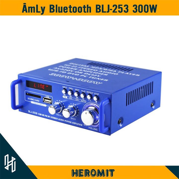 Âm ly bluetooth mini hát karaoke BT-309A Chất Lượng Cao