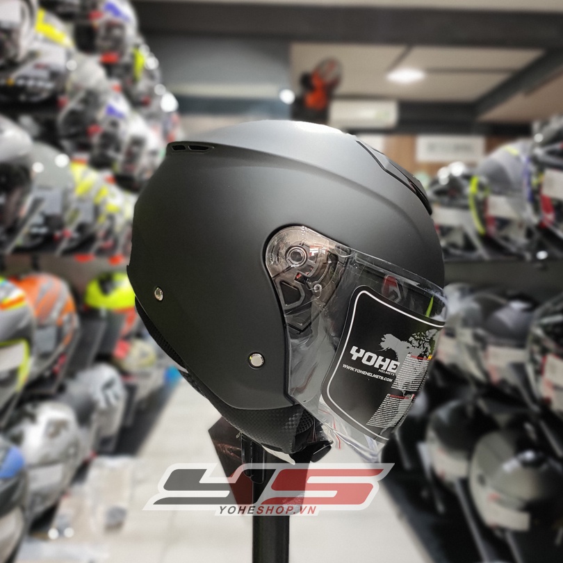 Yohe 852 Mũ Bảo Hiểm Yohe 3/4 Hai Kính