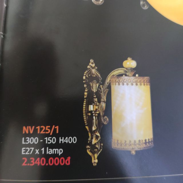 Đèn vách Nv 125/1