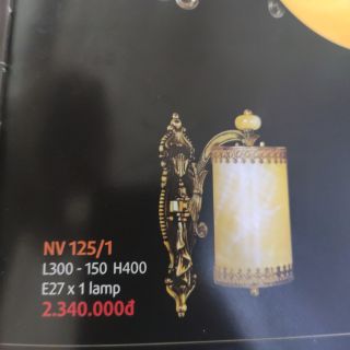 Đèn vách Nv 125/1