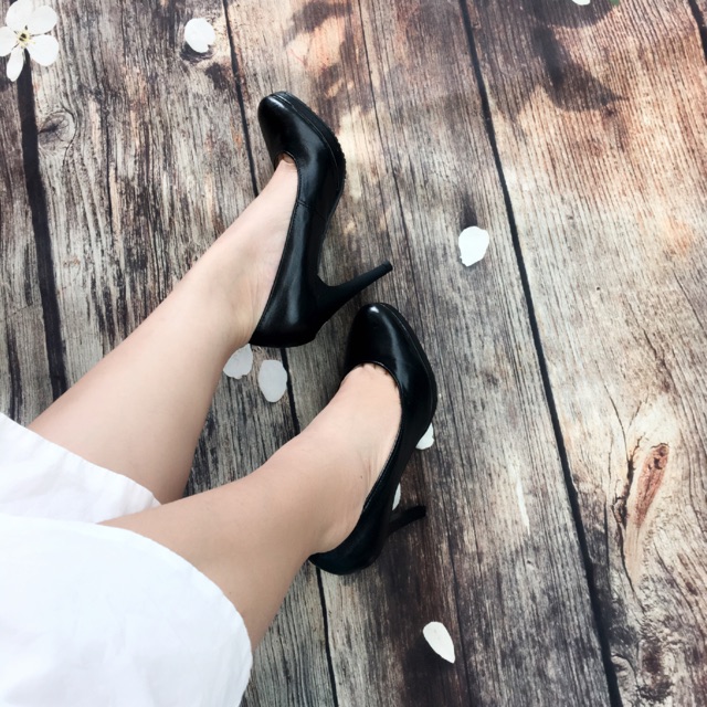 Giầy đế đúp 9cm . DA THẬT SIZE 33-39