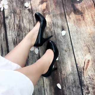 Giầy đế đúp 9cm . da thật size 33-39