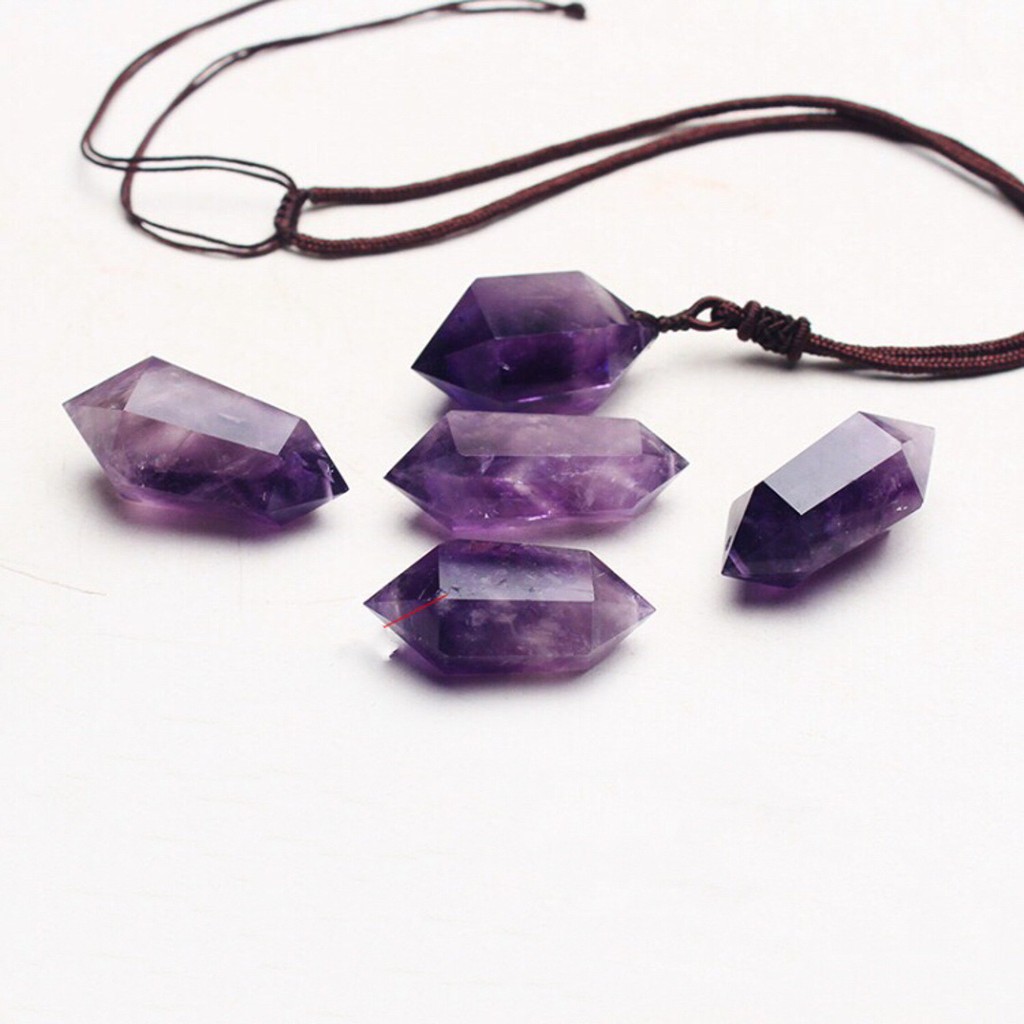 Vòng cổ Amethyst thạch anh tím phong cách cổ điển sành điệu Chammart