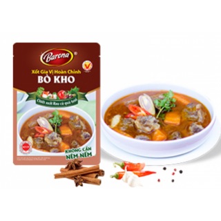 Xốt gia vị hoàn chỉnh barona bò kho