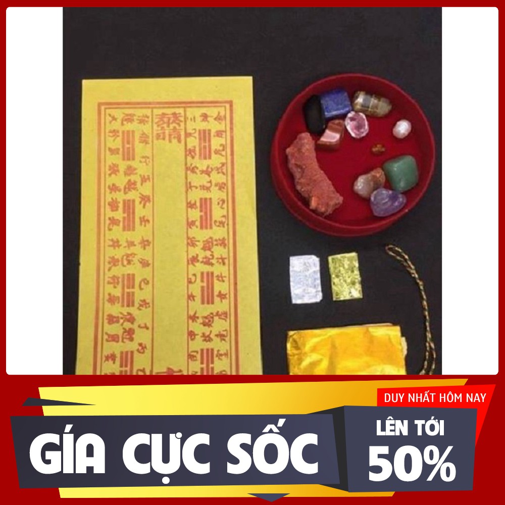 [GIẢM GIÁ SỐC] Bộ thất bảo thần tài - Cốt bát hương thần tài hàng thật 100%