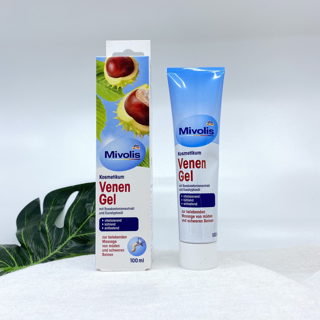 Kem bôi giãn tĩnh mạch Mivolis 100ml giảm đau mỏi và bảo vệ đôi chân luôn khỏe mạnh