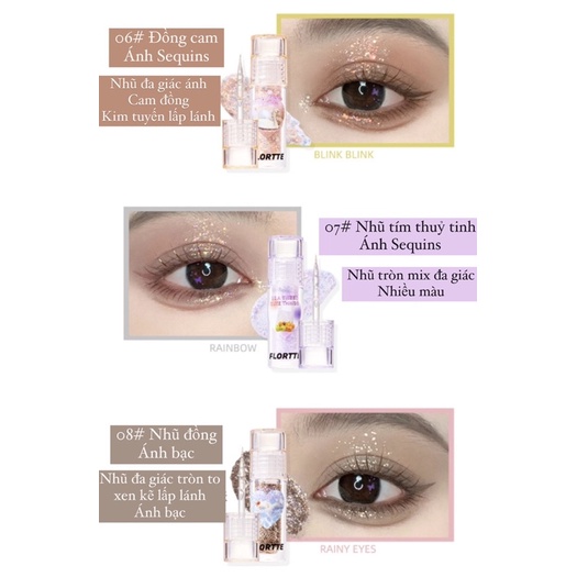 Nhũ Gel lấp lánh dễ dàng vẽ liner  🌟✨ Bền lâu suốt cả ngày -  Nhũ hạt lớn nhỉ óng ánh đan xem đủ tone hot trend