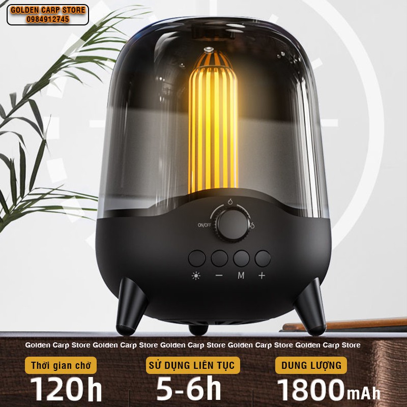 Loa Đèn Led - Decor Bàn Làm Việc - Bluetooth 5.0 - Chính Hãng