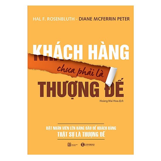 Sách - Khách Hàng Chưa Phải Là Thượng Đế