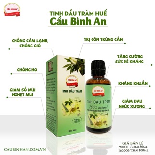 Tinh dầu tràm - cầu bình an 50ml