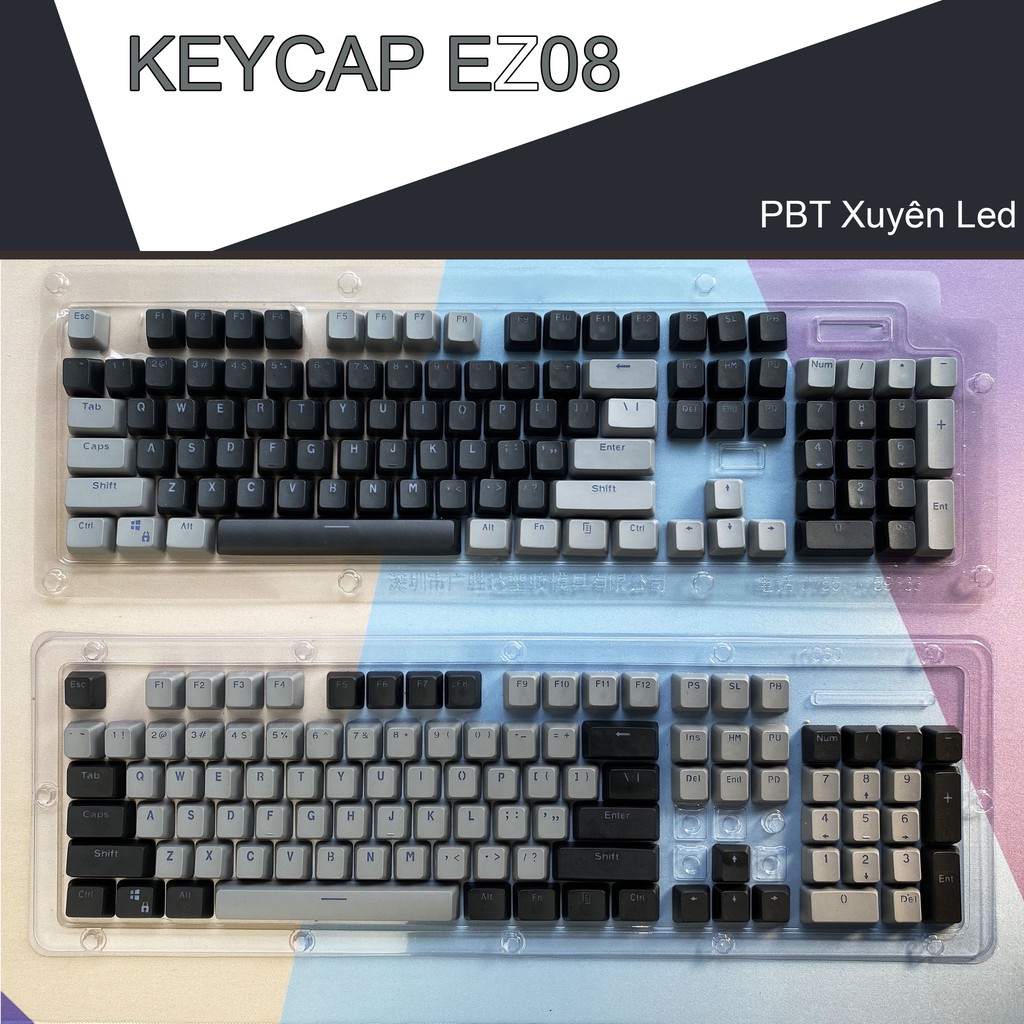 Keycap PBT Xuyên Led Giá Rẻ 104 phím. | BigBuy360 - bigbuy360.vn