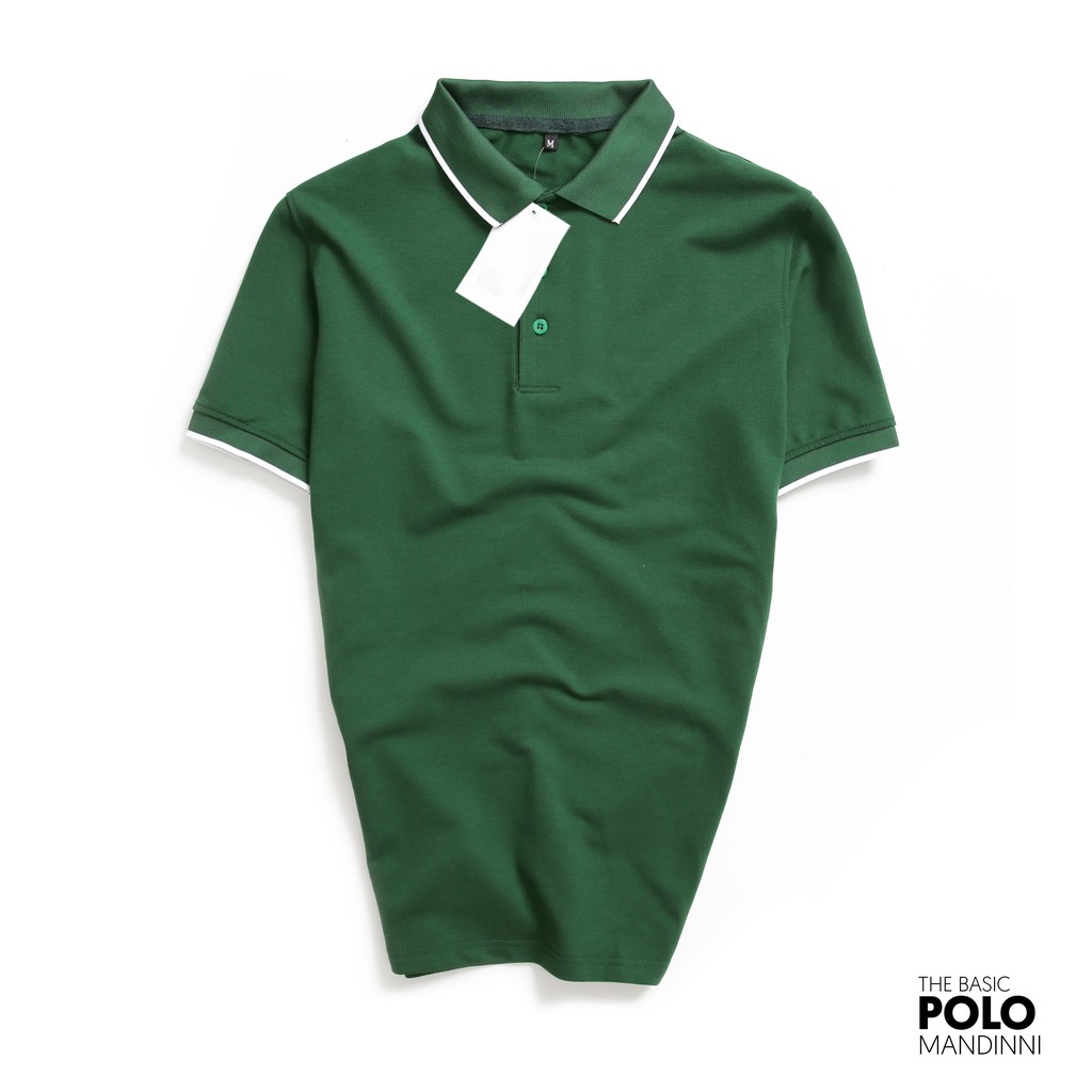 Áo thun nam phối viền Mandinni | BigBuy360 - bigbuy360.vn