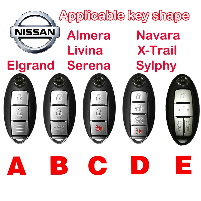 bọc chìa khoá smartkey Nissan teana sunny almera navara gtr xtrail livina bọc chìa khoá