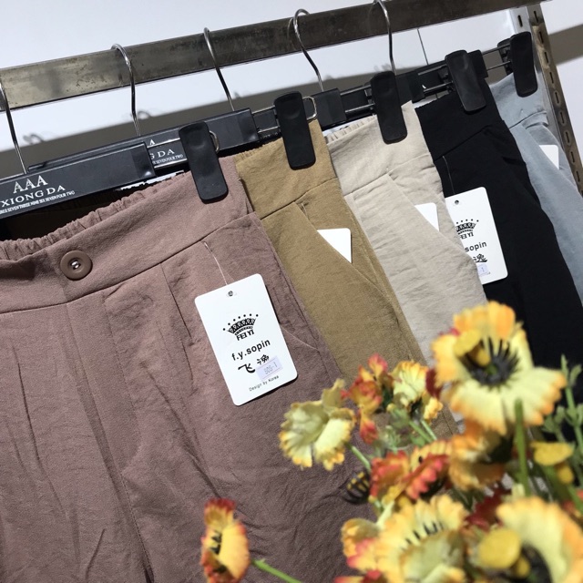 XẢ HÀNG - QUẦN NGỐ ĐŨI ỐNG RỘNG MS10299