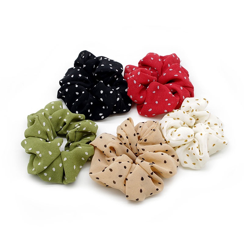 Dây Cột Tóc Vải Chiffon Cỡ Lớn Phong Cách Hàn Quốc Xinh Xắn Cho Nữ