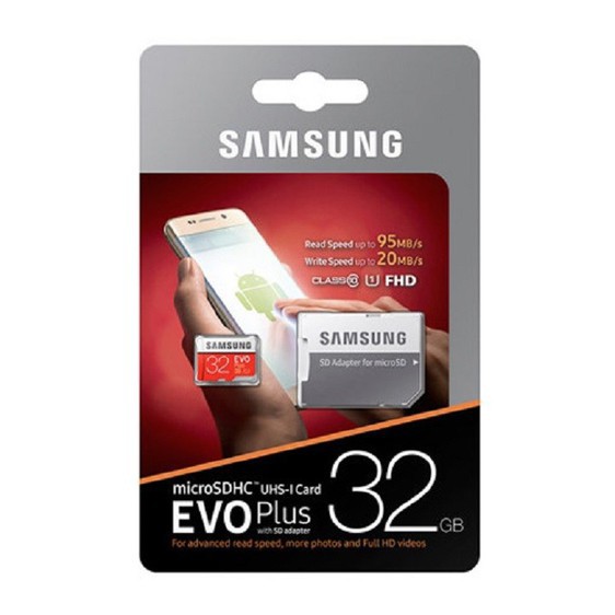 THẺ NHỚ MICRO SD 32G SAMSUNG EVO PLUS CLASS10