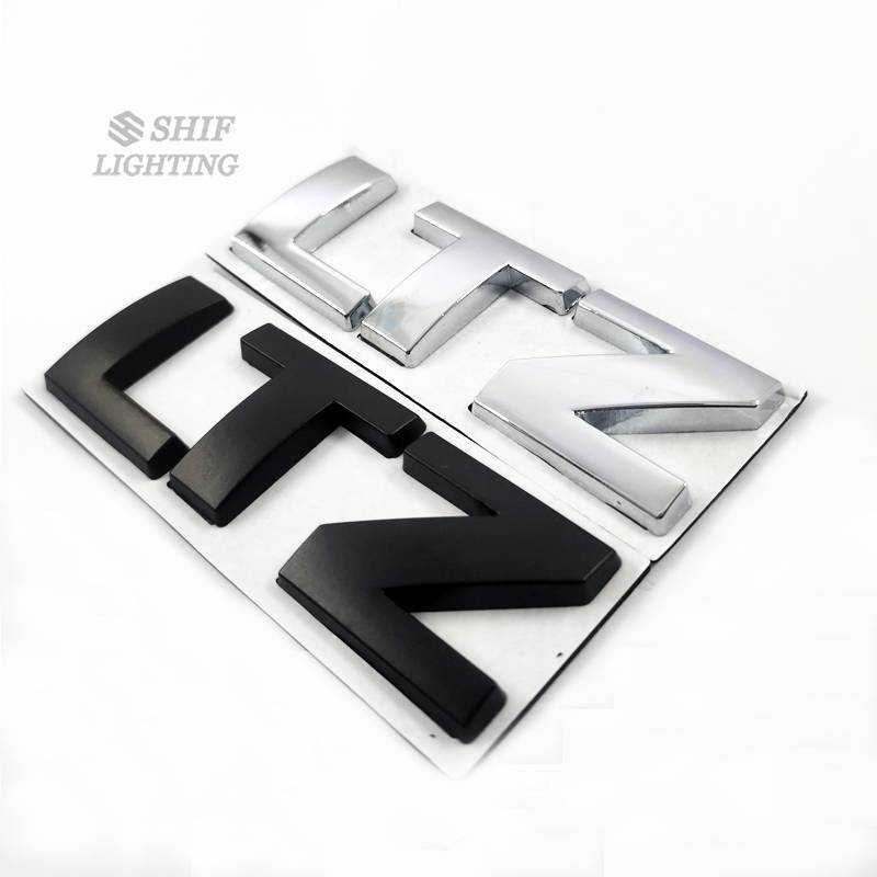 Miếng dán kim loại trang trí xe hơi thiết kế chữ LTZ cho Chevrolet