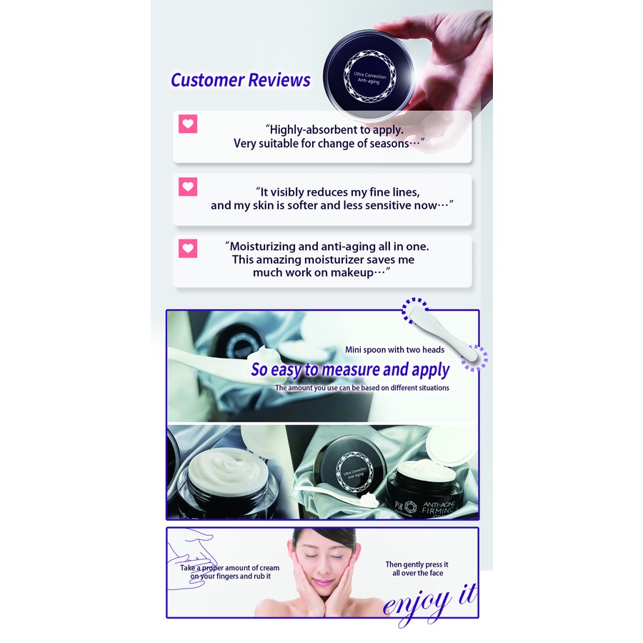 Kem dưỡng chống lão hoá chuyên sâu săn chắc đều màu &amp; tái tạo da PSK Ultra Correction Anti-Aging Firming Cream 30ml