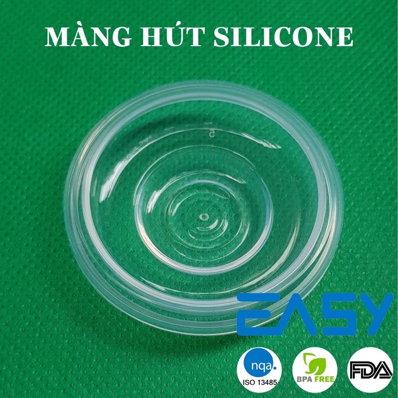 Màng hút silicone Easy / Van chân không máy hút sữa điện rãnh tay không dây - Phụ kiện thay thế cho Mama choice , Oidire