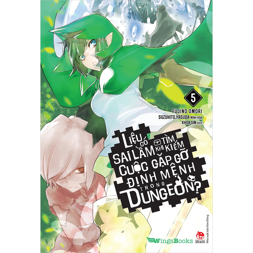 Sách Liệu có sai lầm khi tìm kiếm cuộc gặp gỡ định mệnh trong Dungeon?- Lẻ tập 1 2 3 4 5 6 7 8 9 10 11 12 - NXB Kim Đồng