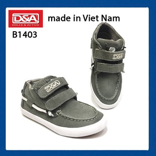 🔴Giày Sneakers/ Giày Thể Thao Bé Trai Thời Trang Xuất Khẩu - Da Lộn Cao Cấp