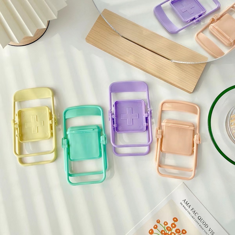 Giá Đỡ Điện Thoại Để Bàn Màu Macaron Xinh Xắn Tiện Dụng