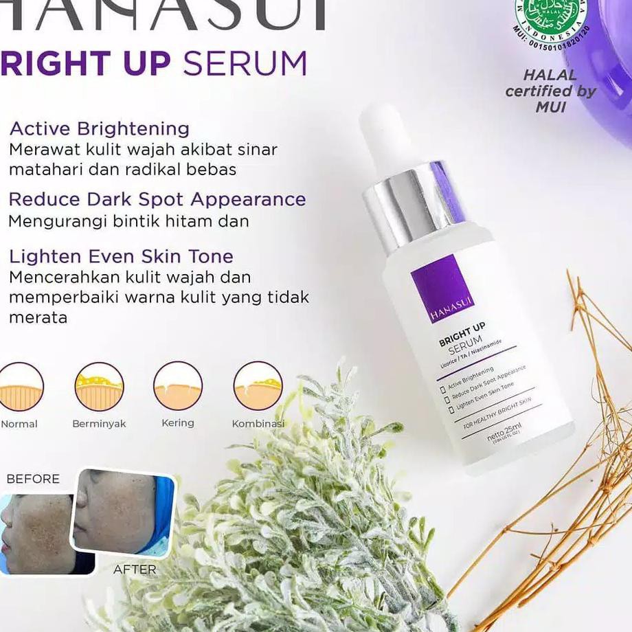 (Hàng Mới Về) Serum Hanasui 20ml Làm Trắng / Trị Mụn / Làm Sáng Da Hiệu Quả