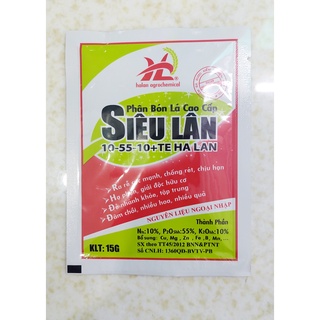 Phân bón siêu lân đỏ hà lan
