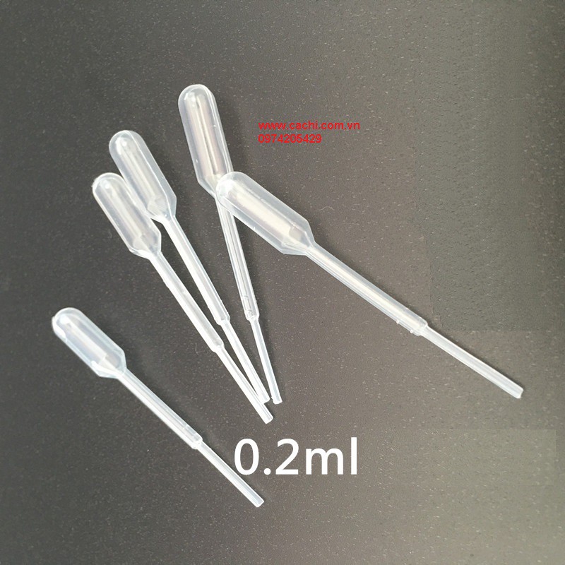 Pipet pasteur - Ống nhỏ giọt  -  transferpet 0.2ml