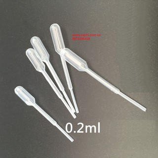 Pipet pasteur - Ống nhỏ giọt  -  transferpet 0.2ml