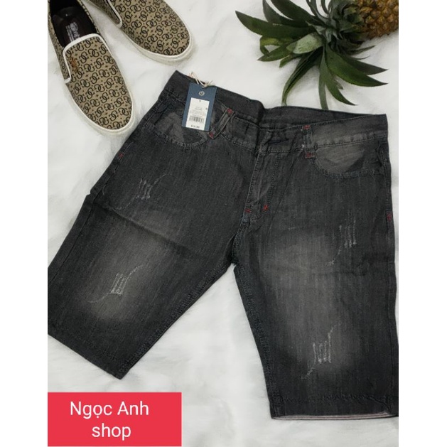 Quần lửng nam vải jean bao đẹp