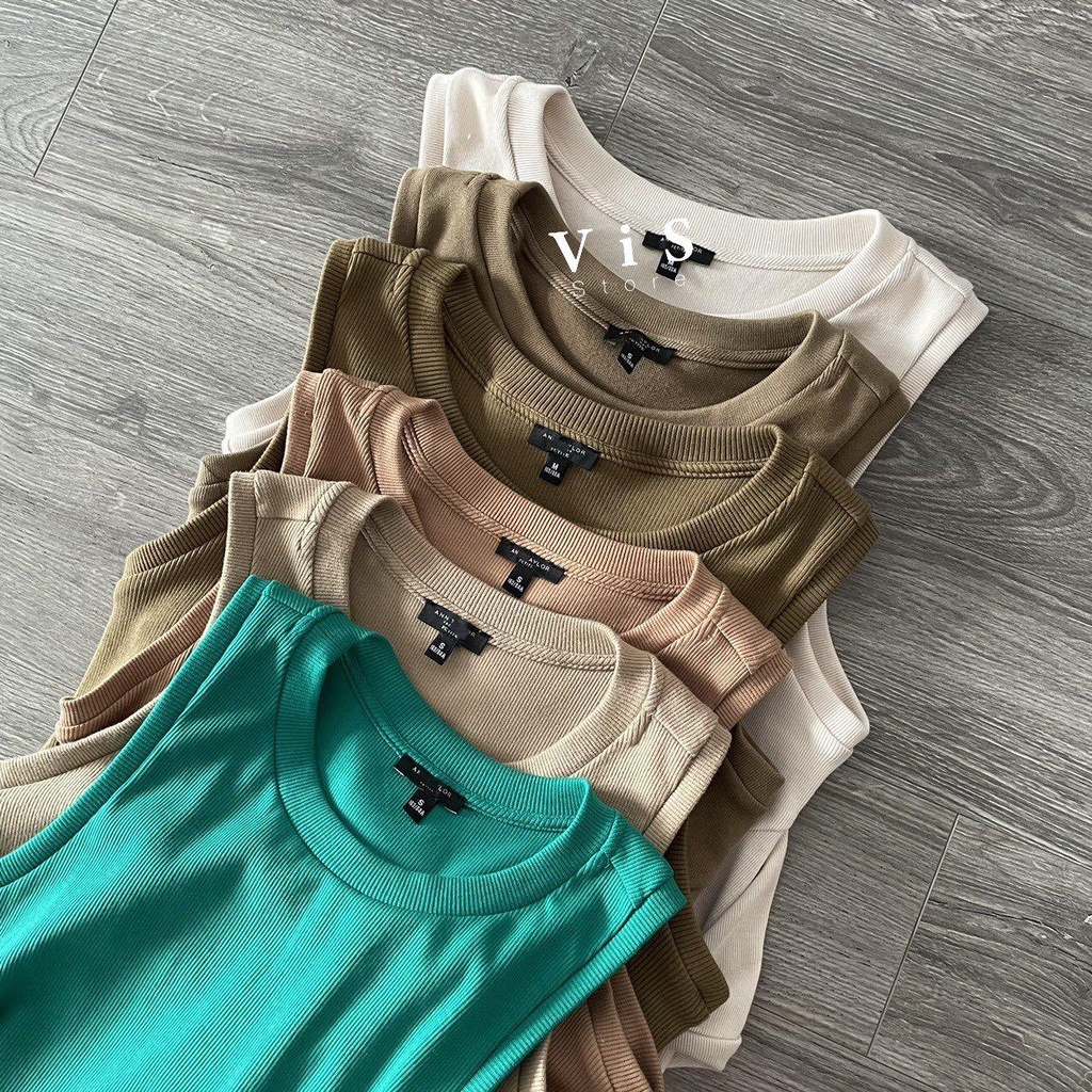 Đầm midi thun nữ sát nách